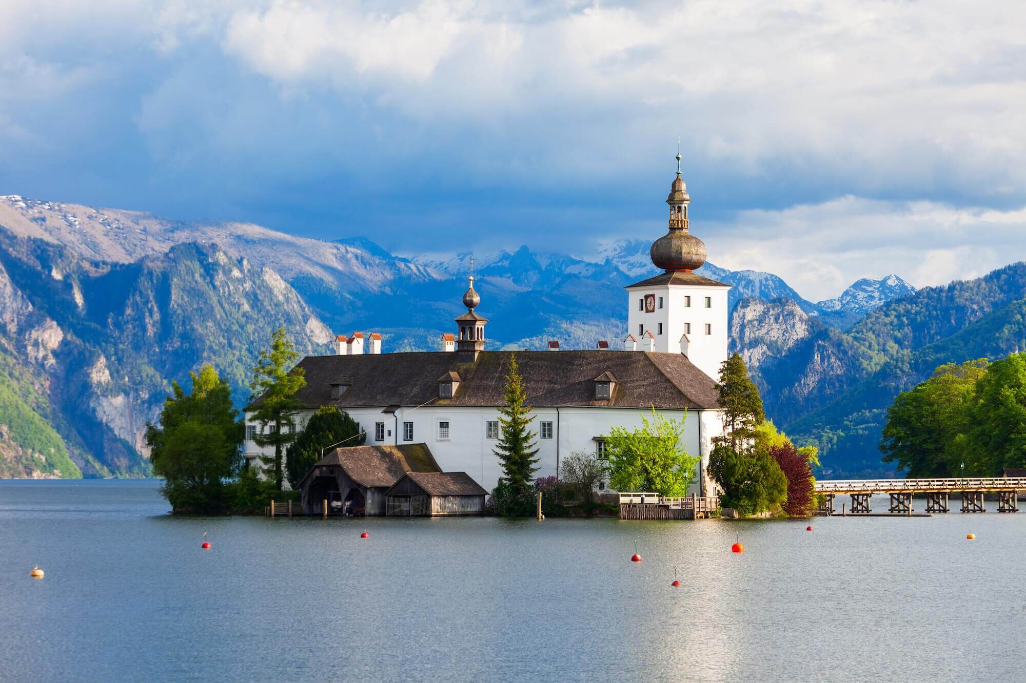 Schloss Ort am Traunsee in Gmunden, Austria - Standort von microCAT